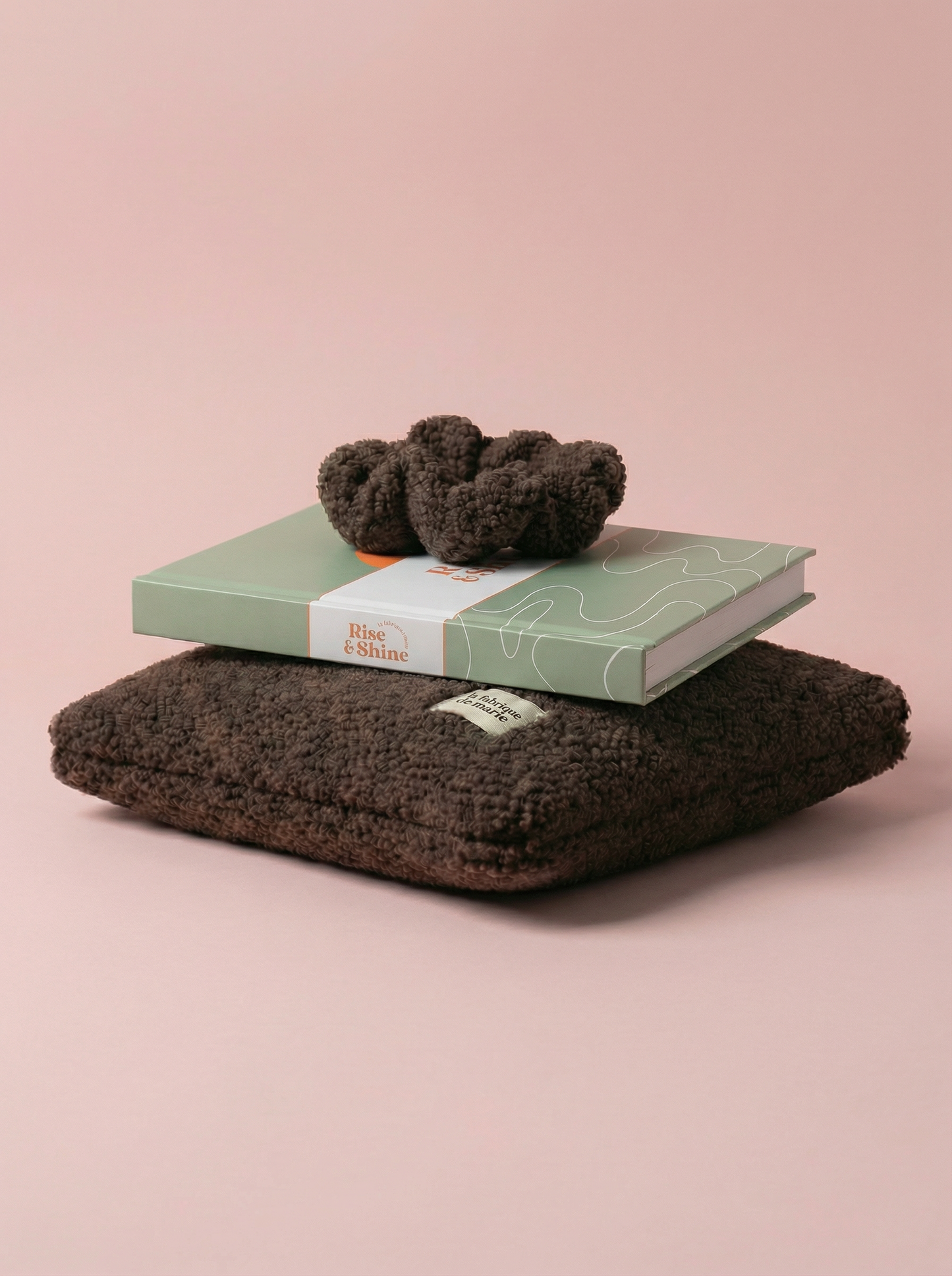 L'agenda vert x la pochette et le chouchou faits-main (édition limitée)