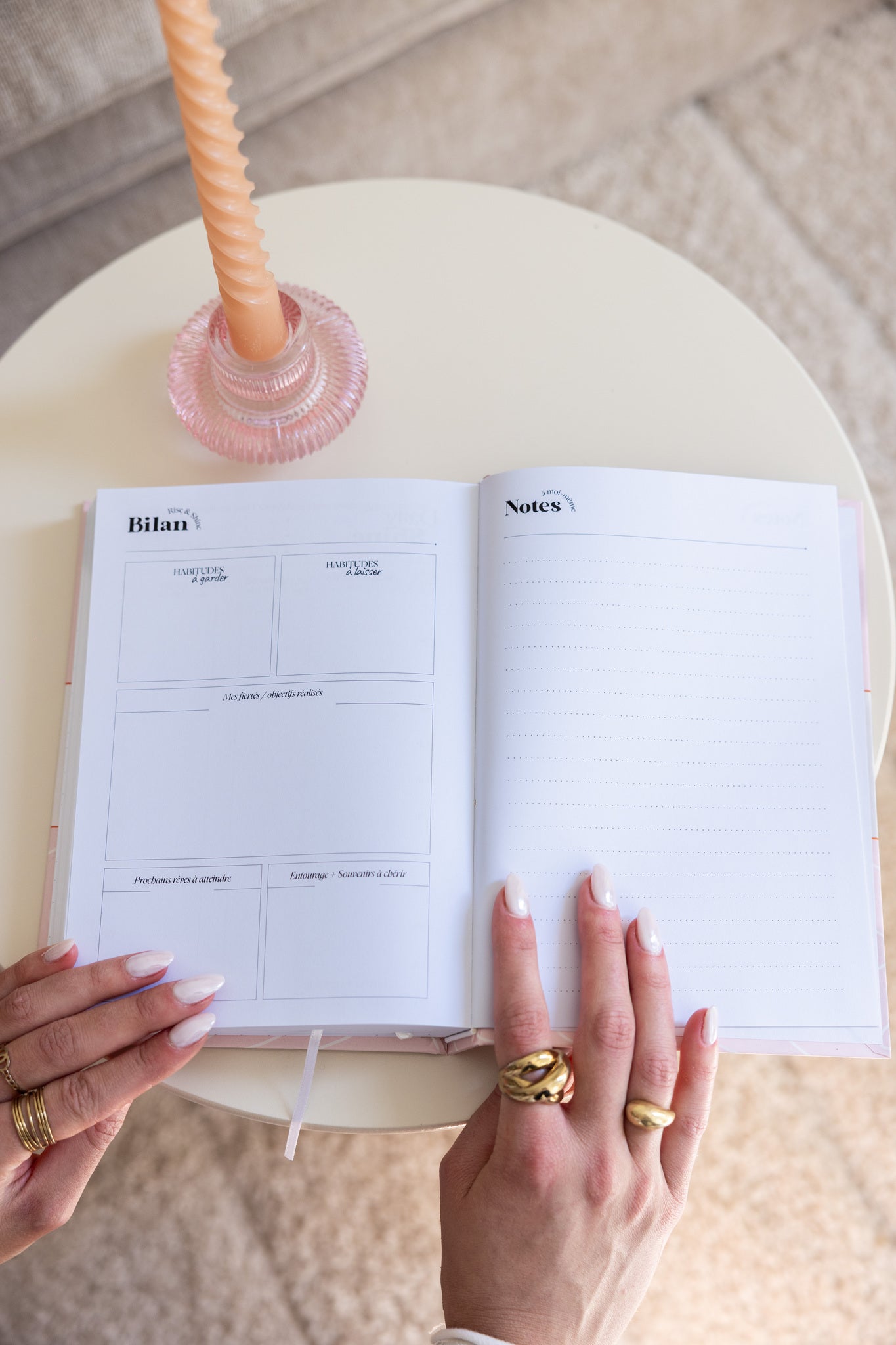 L'agenda rose (non-daté)