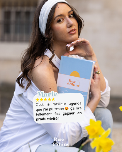 L'agenda bleu ciel (non-daté)
