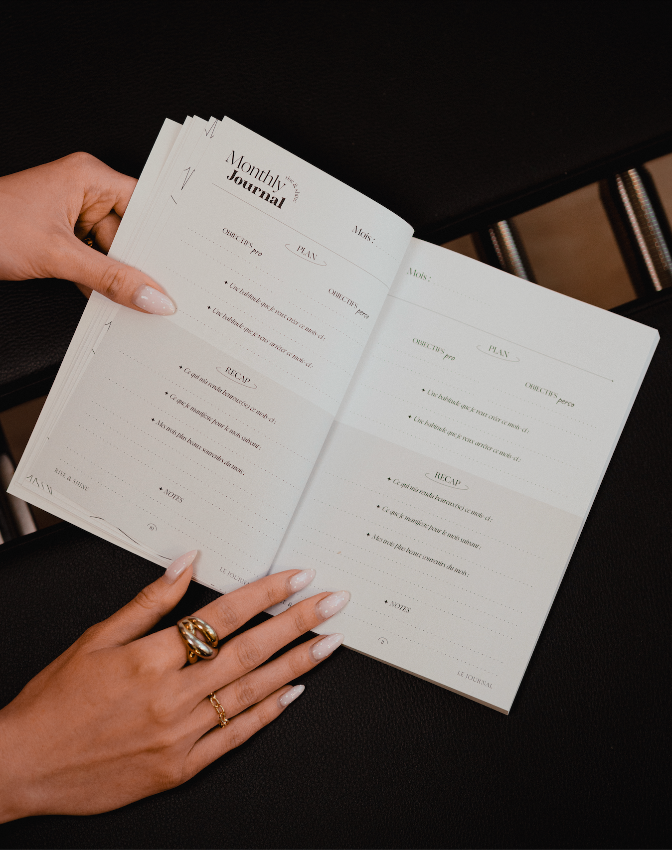 NOUVEAU - L'agenda rose x Le Journal (Rituel bien-être)