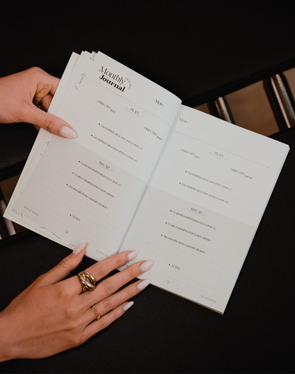 NOUVEAU - L'agenda rose x Le Journal (Rituel bien-être)