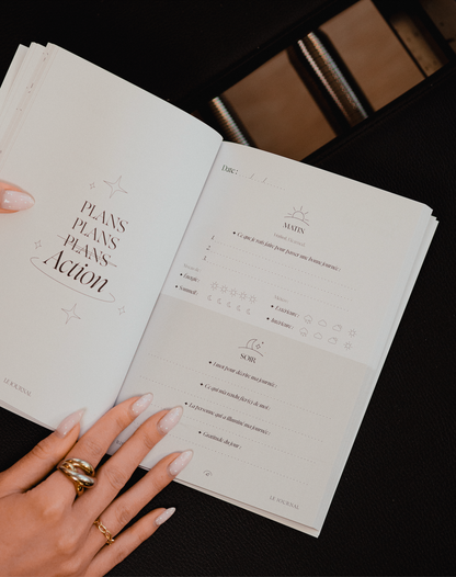 NOUVEAU - L'agenda rose x Le Journal (Rituel bien-être)