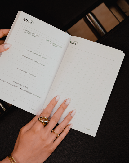 NOUVEAU - L'agenda rose x Le Journal (Rituel bien-être)