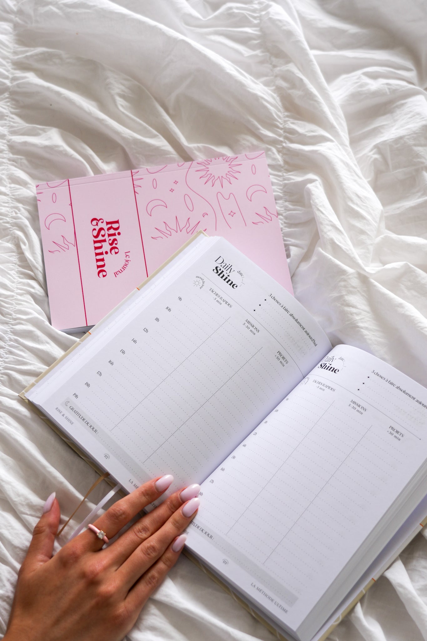 L'Agenda beige x le Journal rose (DUO RITUEL BIEN-ÊTRE)