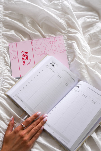 L'Agenda bleu x le Journal rose (DUO RITUEL BIEN-ÊTRE)