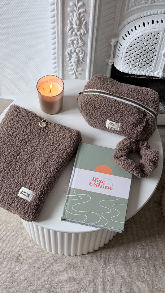 L'agenda vert x la pochette +trousse +chouchou (édition limitée)