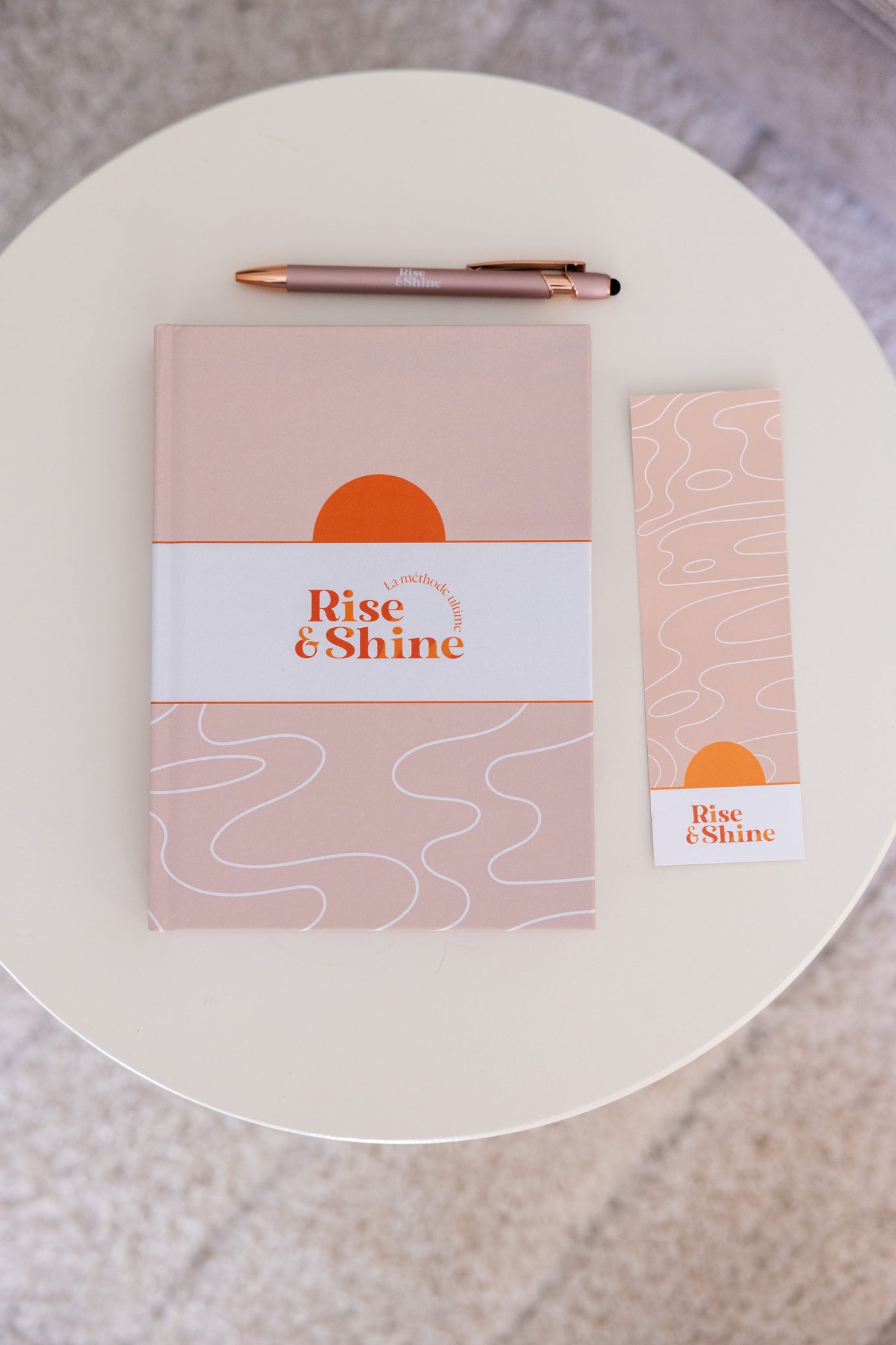 L'agenda nude, stylo & marque-pages (PACK RISE&SHINE)