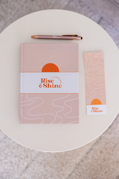 L'agenda nude, stylo & marque-pages (PACK RISE&SHINE)